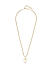 The Bro Code Gold Plated Stone Studded Ganesh Pendant Necklace for Men