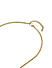 The Bro Code Gold Plated Stone Studded Ganesh Pendant Necklace for Men