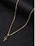 The Bro Code Gold Plated Devi Thrishul Pendant Necklace for Men