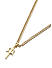 The Bro Code Gold Plated Devi Thrishul Pendant Necklace for Men