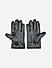 The Bro Code Black Special Winter Seasonal Wear PU Material Gloves For Men 