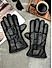 The Bro Code Black Special Winter Seasonal Wear PU Material Gloves For Men 