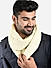 The Bro Code Tan Special Winter Seasonal Wear Synthetic Wool Neck Kerchief For Men 