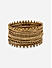 Fida Gold Plated Pichodi Bangles for women set of 11-2.6