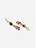 Fida Cute Multi Gold Plated Temple Beads Traditional Wear Alloy Jewellery Set For Women