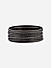 Toniq Pretty Metallic Gun Metal Plated   Ethnic Wear Alloy Bangle Set For Women Set Of 10-2.6