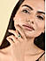 Toniq Attractive Gold Plated Green Colour Stone Studded Festive Special Finger Rings For Women Size - 17