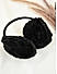 Toniq Alluring Black  Special Winter  Seasonal Wear Fur Ear Muffer For Women 