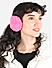 Toniq Lovely Hot Pink  Special Winter  Seasonal Wear Fur Ear Muffer For Women 