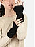 Toniq winter Touch Screen  Cute Black  Special Seasonal Wear Synthetic Wool Glove Pair For Women