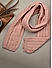 Toniq Lavish Pink  Special Winter  Seasonal Wear Synthetic Wool Stole For Women 