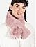 Toniq Beautiful Pink  Special Winter  Seasonal Wear Fur Stole For Women 