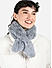 Toniq Pretty Grey  Special Winter  Seasonal Wear Fur Stole For Women 