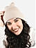 Toniq Beautiful Tan  Special Winter  Seasonal Wear Synthetic Wool Cap For Women 