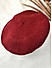 Toniq Lovely Maroon  Special Winter  Seasonal Wear Pu Cap For Women 