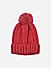 Toniq Pretty Maroon  Special Winter  Seasonal Wear Fur Cap For Women 