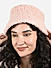 Toniq Lavish Pink  Special Winter  Seasonal Wear Fur Bucket Cap For Women 