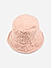 Toniq Lavish Pink  Special Winter  Seasonal Wear Fur Bucket Cap For Women 