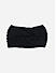 Toniq Glamorous Black  Special Winter  Seasonal Wear Synthetic Wool Hair Band For Women 