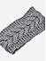 Toniq Gorgeous Grey  Special Winter  Seasonal Wear Synthetic Wool Hair Band For Women 