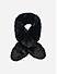 Toniq Stylish Black Winter Special Combo of 1 Muffler, 1 Stole and 1 Pair of Half Fingers Hand Gloves for Women