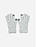 Toniq Stylish Grey Winter Special Combo of 1 Stole and 1 Pair of Full Fingers Hand Gloves for Women