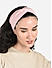 Toniq Stylish Pink Winter Special Combo of 1 Stole and 1 Head Band for Women