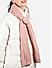 Toniq Stylish Pink Winter Special Combo of 1 Stole and 1 Head Band for Women