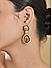 Fida Yellow Black Enamel Cocktail Party American Diamond Luxurious Women Drop Earrings