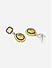 Fida Yellow Black Enamel Cocktail Party American Diamond Luxurious Women Drop Earrings