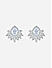 Fida Silver Cocktail Party American Diamond Elegant Women Drop Earrings