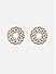 Women Gold Plated Kundan Studded Stud Earrings