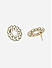 Women Gold Plated Kundan Studded Stud Earrings