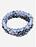 The Bro Code Blue Casual Party Men's Beaded Stack Bracelet Set of 3