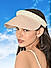 Women Pearl Pink Summer Beach Sun Visor Hat