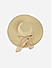 Women Beige Foldable  Summer Beach  Floppy Hat