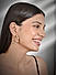 Toniq contemporary white pearl beach hoop earring for women
