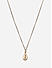 Toniq gold contemporary stylish beach women charm necklace