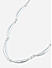 Toniq silver plated casual choker necklace for women