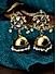 Kundan Gold Plated Floral Jhumka  Earring