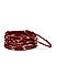 Set Of 12 Maroon Stones Gold Plated Silk Thread Bangles