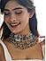 Ghungroo Dual Toned Oxidised Choker Necklace
