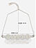 White Seed Beaded Pearl Choker Necklace