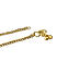 Set of 2 Stones Studded Metal Beaded Gold Plated Anklets