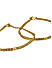 Set of 2 Gold Plated Textured Anklets