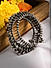 Fida Ethnic Silver Plated Adjustable Tribal Bracelet For Women