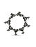 Fida Ethinic Silver plated Ghungroo Oxidised Kada Bracelet For Women