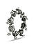 Fida Ethinic Silver plated Ghungroo Oxidised Kada Bracelet For Women