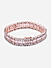 American Diamond Rose Gold Plated Wraparound Bracelet