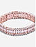 American Diamond Rose Gold Plated Wraparound Bracelet